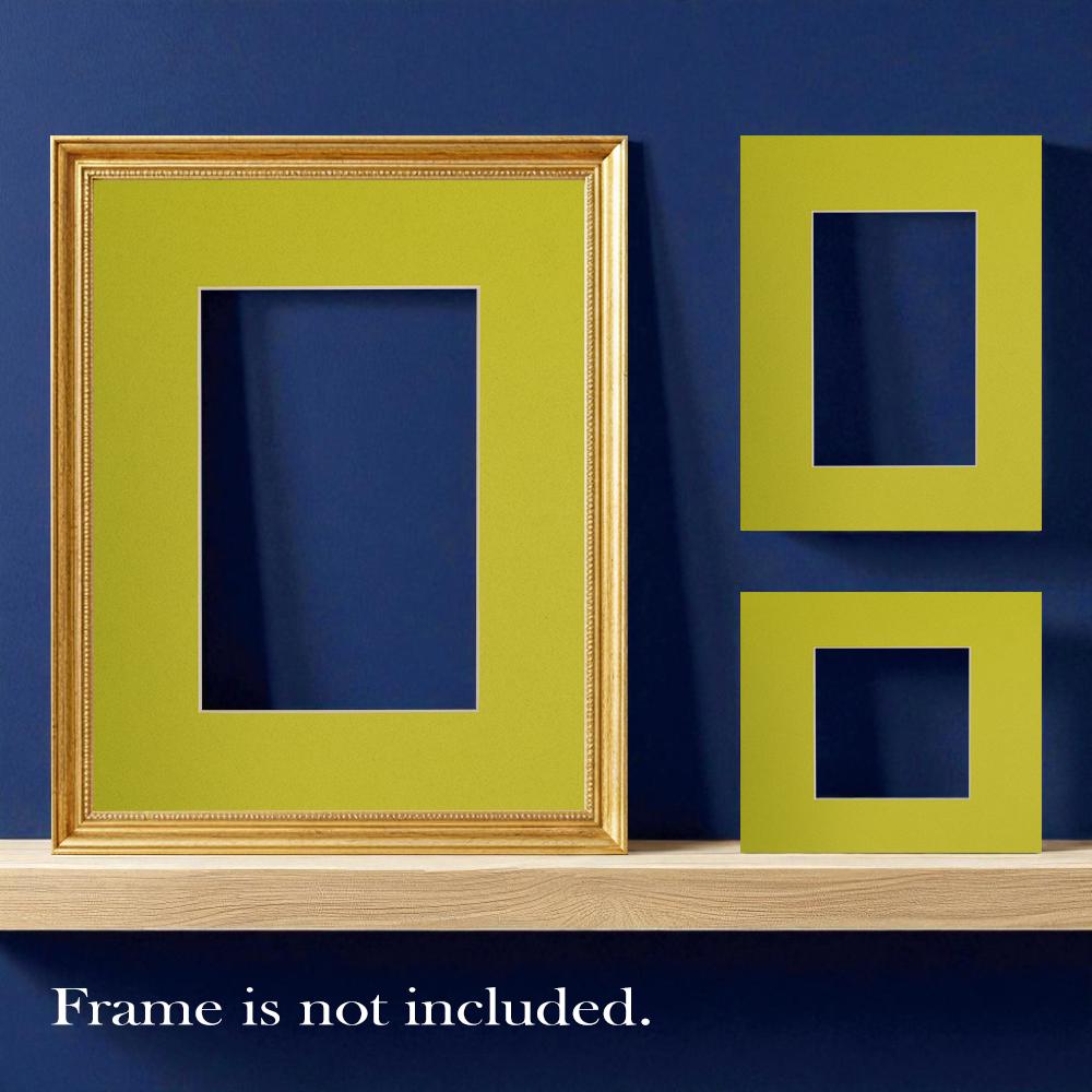 Pistachio picture mount | choose size | fatg 4 standard cream core