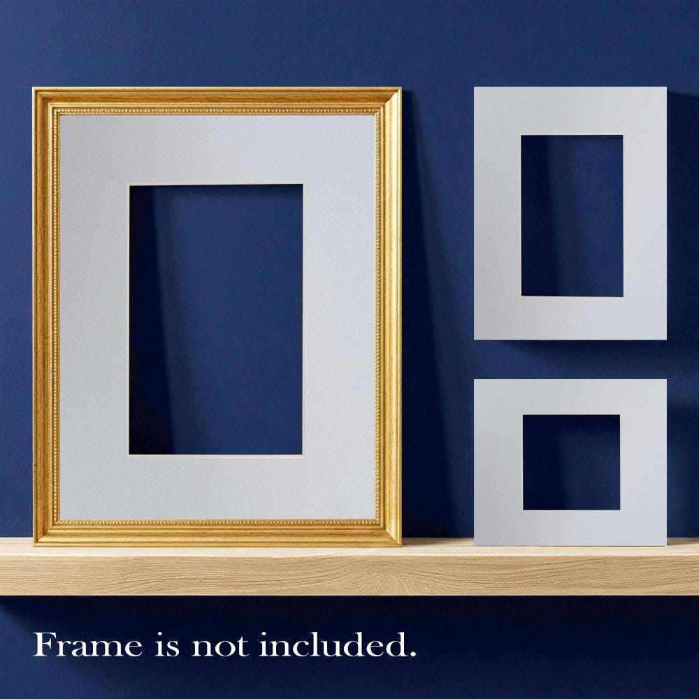 Porcelain picture mount | choose size | fatg 4 standard cream core
